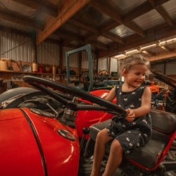 Tractor Museum at Tawhiti